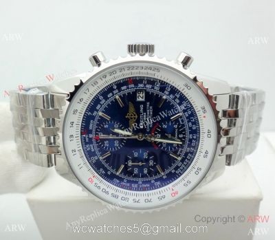 New Replica Breitling Navitimer Edition Speciale 46mm Watch SS Blue Dial 1