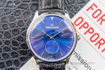 Swiss Grade One Jaeger-LeCoultre Master ULTRA THIN Blue Dial Watch 1