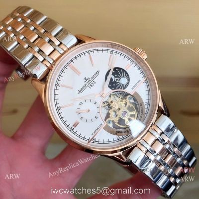 Jaeger-LeCoultre Master Tourbillon Moonphase 2-Tone Rose Gold Watch 1