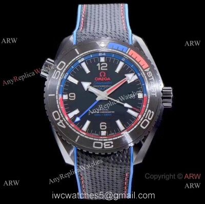 Omega Seamaster Planet Ocean Deep Black 8906 VSF Black Dial Watch Super Clone 1