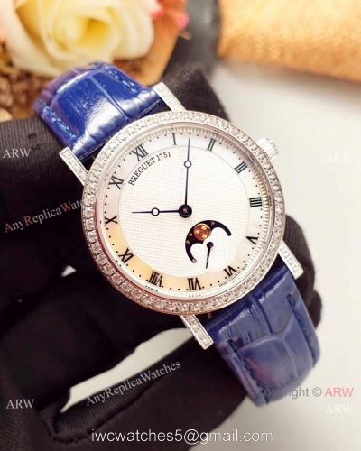 Breguet Classique Moonphase 9087br Ladies Watches Best Replica 1
