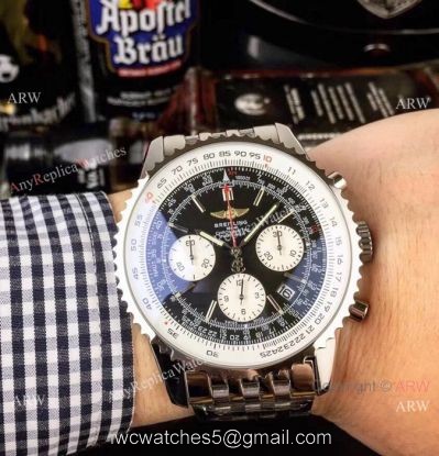Copy Breitling 1884 Chronometre Navitimer 01 Watches SS 46MM 1