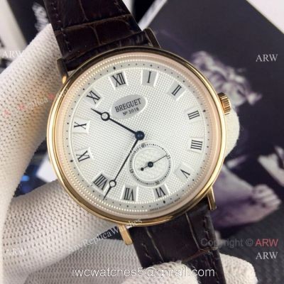 AAA Replica Breguet Classique Watches 40mm Rose Gold White Dial 1