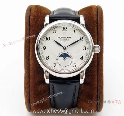 Swiss Montblanc Star Legacy Moon phase U0116508 White Dial Watch Best 1:1 Replica 1