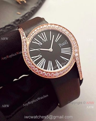 Best Copy Piaget Limelight Gala Rose Gold Diamond Ladies Watch 1