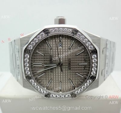 Best Copy Audemars Piguet Royal Oak 44mm Watch Stainless Steel Diamond bezel 1