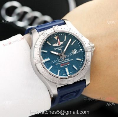 New Breitling Avenger blackbird 44mm Watches SS Blue Dial 1
