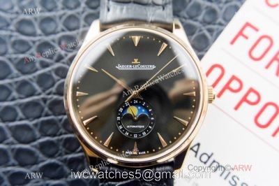 Swiss Copy Jaeger-LeCoultre Master Ultra Thin Moon 39 mm Watch Gold Case 1