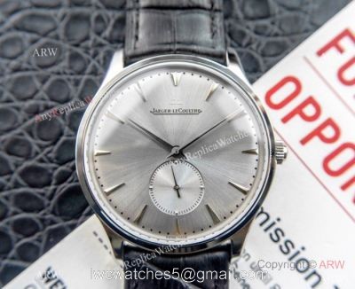 Swiss Copy Jaeger-LeCoultre Master Automatic Watch SS Gray Face 1