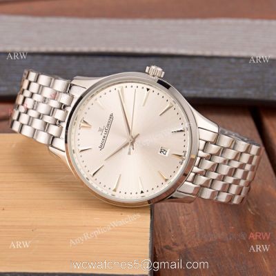 Fake Jaeger-LeCoultre Master Stainless Steel 42mm Watch Automatic 1