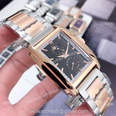 Copy Patek Philippe Gondolo Moon Phase Watch Two Tone Rose Gold 38mm 1