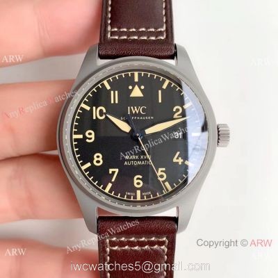 Swiss Grade 1A IWC Mark XVIII Replica Titanium Men Watch M+ Factory 1