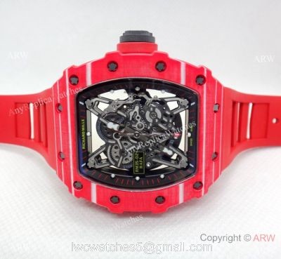 Swiss Grade 1 Richard Mille RM35-02 Rafael Nadal Watches Rubber Strap 1
