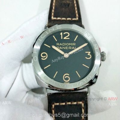 2019 Replica Radiomir Panerai PAM00685 Watch SS Brown Leather Strap 1
