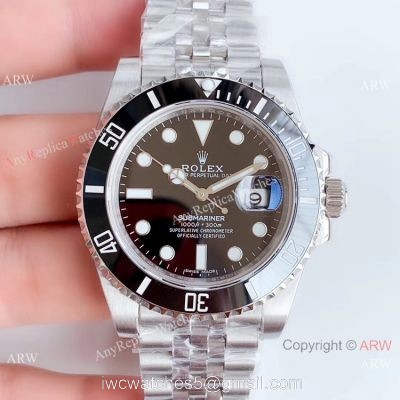 SWISS Rolex Submariner EW Factory 3135 Watch Stainless Steel Jubilee Strap 1