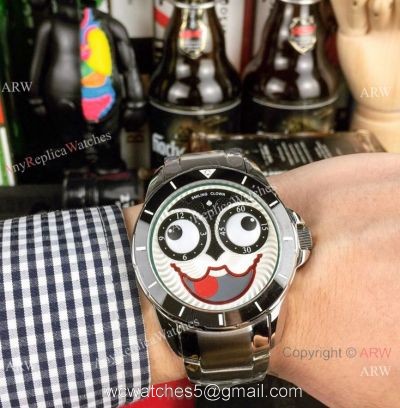 High Quality Konstantin Chaykin Joker Dracula Stianless Steel Black Bezel Watch 42mm 1