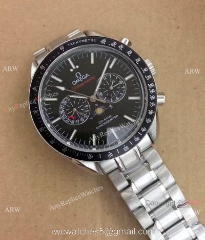 New Omega Speedmaster Moon Phase Automatic watch Stainless Steel 1