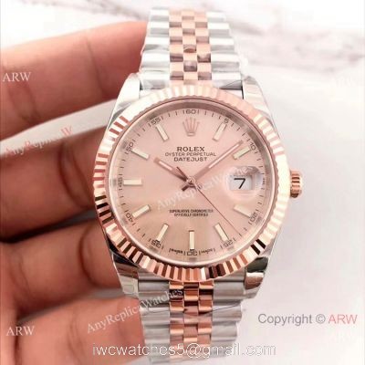 EW Factory 2 Tone Rose Gold Rolex Datejust II 126331 Watch Swiss Replica 1