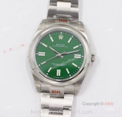 (EW) New Rolex Oyster Perpetual 41 With Green Dial Swiss 3230 Replica Watches 1