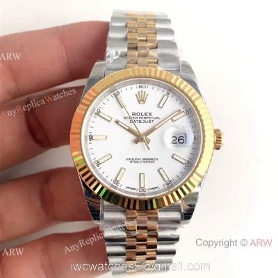 (EW) Replica Rolex Datejust ii 3235 Two Tone Jubilee Watch Swiss Grade One 1