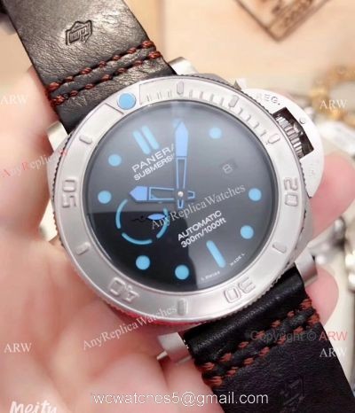 2019 Replica Panerai Submersible Mike Horn Edition PAM985 Watch Blue Markers 1