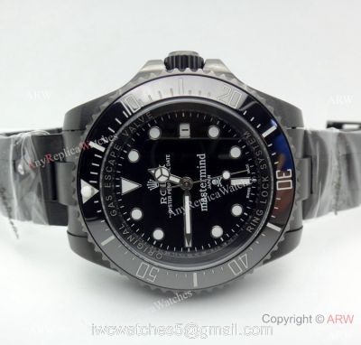 High Quality Copy Rolex Deepsea Mastermind Watch Blacksteel 1