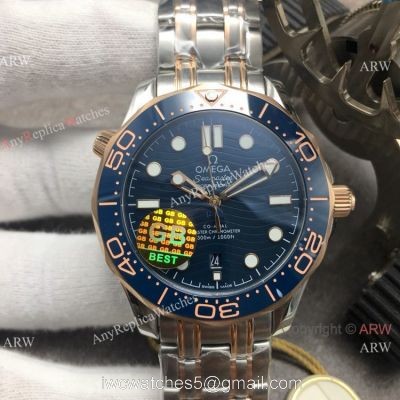 GBF Omega Diver 300M James Bond Replica Watch with Omega 8800 Movement 1