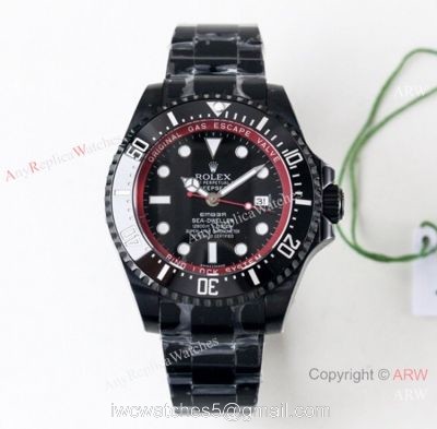 (EX) Swiss Replica Rolex Deepsea BAMFORD Watch Black PVD 44mm 1