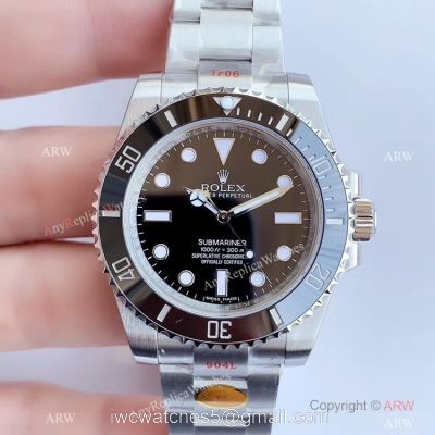 Swiss Copy Rolex Submariner NO Date Noob V10 Swiss 3130 Stainless Steel Watch 1