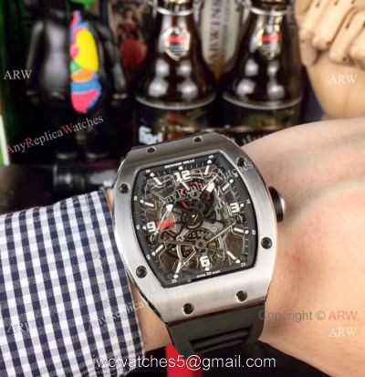 Richard Mille RM 012 Stainless Steel Men Watch Swiss Quality Copy 1