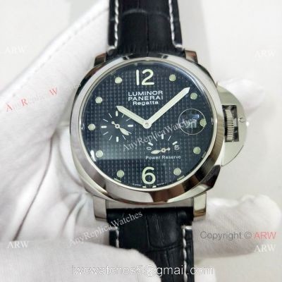 Best Quality Replica Panerai Luminor Power reserve Regatta PAM222 Watch Black Dial 1