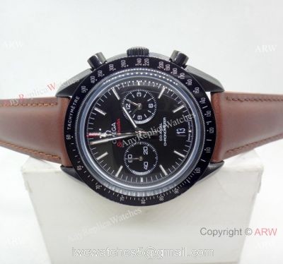 Japan Grade Omega Speedmaster Chrono PVD Case Watch / High Quality Replica Watches China 1