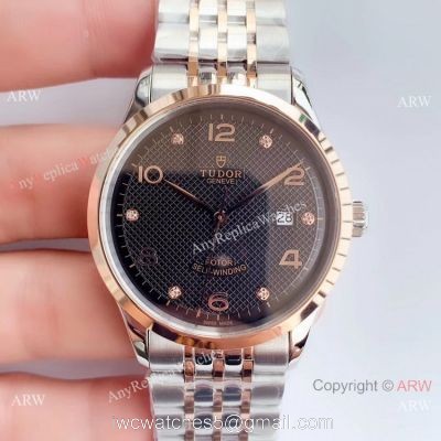 Swiss Replica Tudor 1926 Collection ETA2824 Watch 2-Tone Rose Gold 1