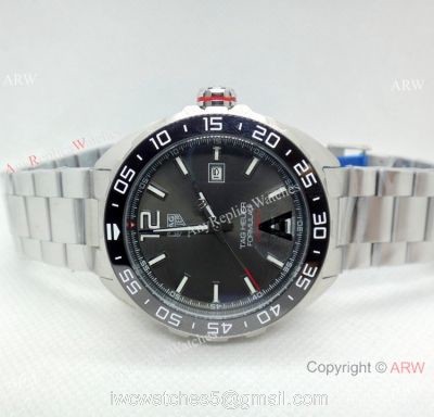 Replica TAG Heuer F1 Formula 1 Calibre 5 Watch Stainless Steel Gray Dial 1