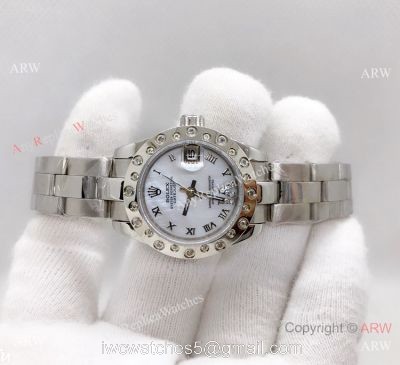 Copy Rolex Datejust Special Edition Watch SS White MOP Dial 26mm 1