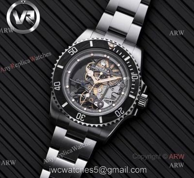 New Andrea Pirlo Project Skeleton Rolex Submariner Replica Watches 1