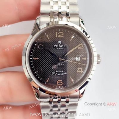 New Baselworld Tudor 1926 Stainless Steel Black Dial Watch Swiss 2824 1