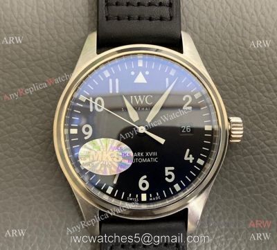 Swiss Copy IWC Mark XVIII Heritage IW327006 Watch Black Face 9015 Movement 1