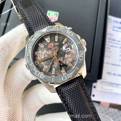Tag Heuer Aquaracer Calibre 5 Carbon Wrist AAA Replica Watches 1