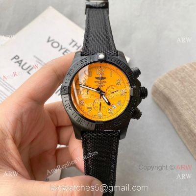 New Style Breitling Avenger Yellow Dial Chronograph Watch 1