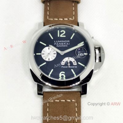 Clone Panerai Luminor Power Reserve PAM00171 Watch 44mm SS Black Dial 1