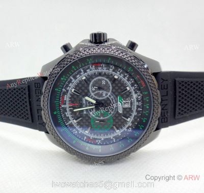 Copy Breitling Bentley GT3 Blacksteel Green Inner R?Plica Breitling Mens Watch 1