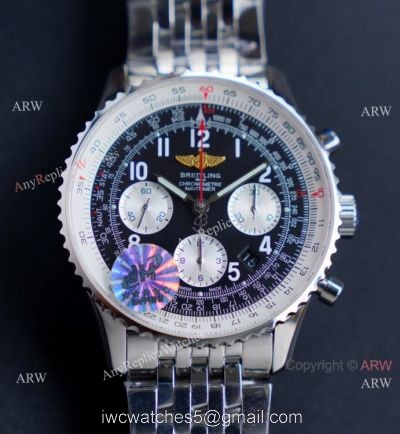 Swiss Replica Breitling Old Navitimer Stainless Steel Watch 7750 Movement 1