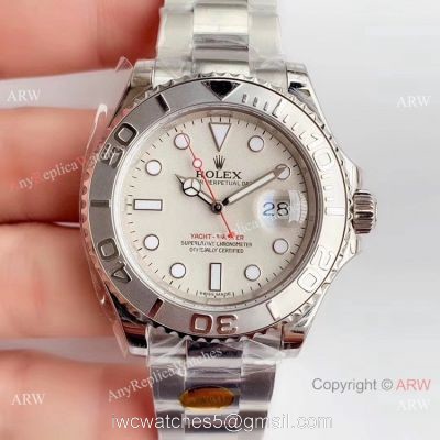 Noob Factory 3135 Replica Rolex Yacht-Master 16622 Watch Stainless Steel 1