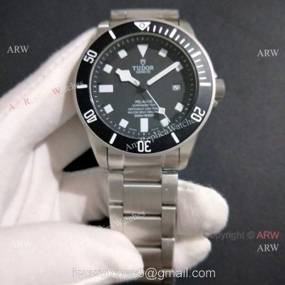 Best Quality Tudor Pelagos Stainless Steel Black Dial Watch 42mm 1