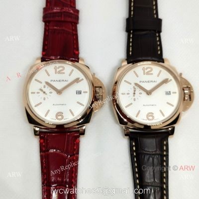 2021 New Panerai Luminor Due PAM1045 Rose Gold Watch 42mm 1