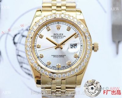 NEW UPGRADED Rolex Datejust 41mm Watches Gold Jubilee Diamond Bezel 1