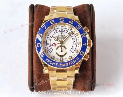 VR Factory Rolex Yacht-Master ii Gold Replica Watches 44mm 1