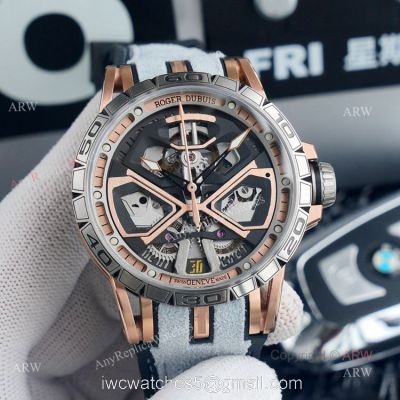 High Quality Replica Roger Dubuis Excalibur Hurac?n Rose Gold Limited Edition Watch 1