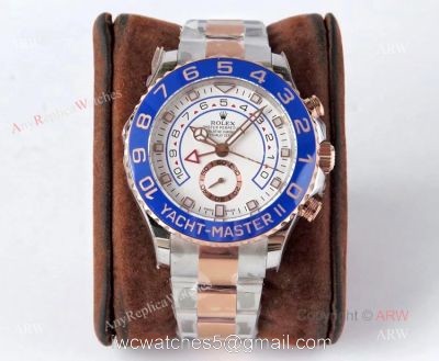 VR Factory New Rolex Yacht Master ii Two Tone Rose Gold Automatic Watch Replica 1
